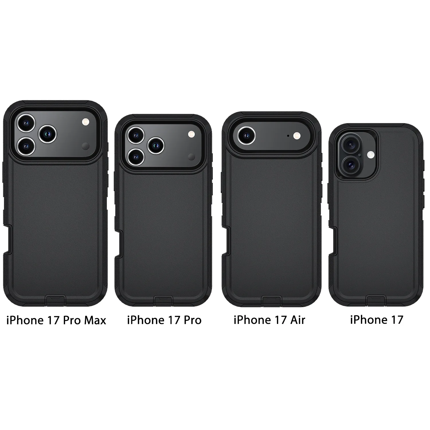 Ultra Strong 3-Layer Case for iPhone 17 Pro Max