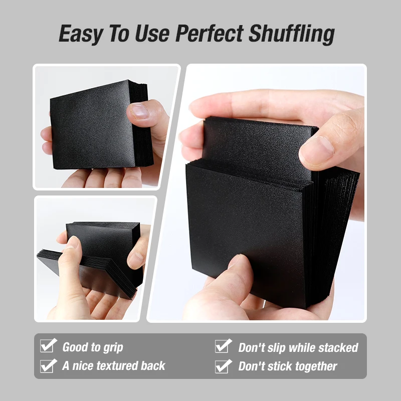 Premium MTG Trading Card Sleeves, 1000pcs Rough Textured Tournament Grade,  Standard Size 66x91 Matte. Perfect for TCG Packaging