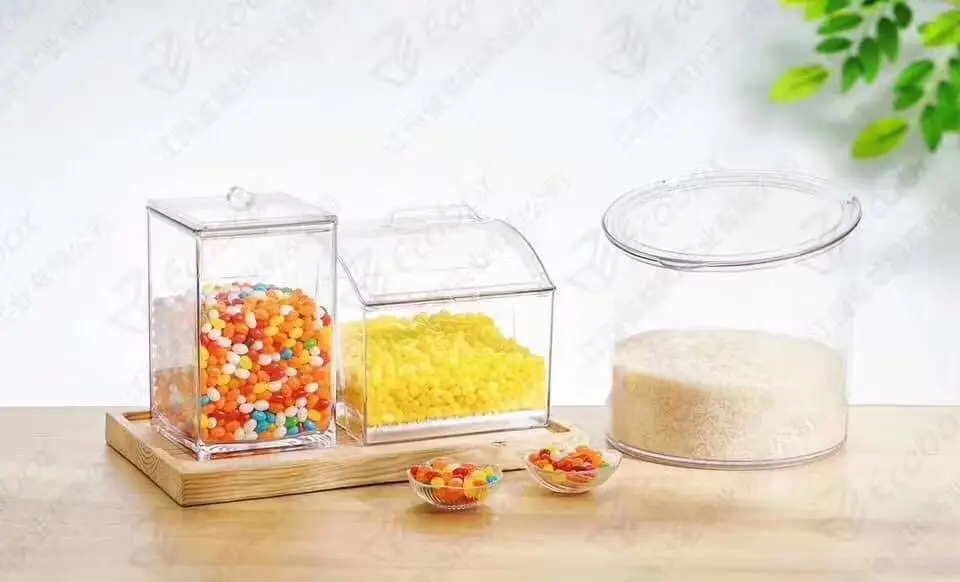 Ecobox Bulk Food Container Plastics Bins Candy Jars - China Mini