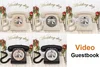 Libro de visitas de video blanco