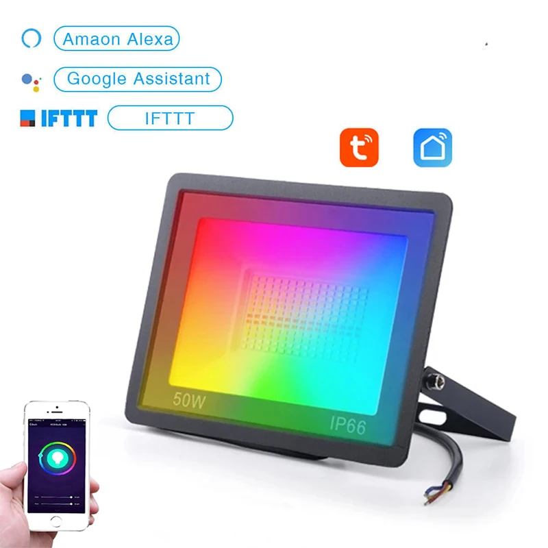 smart life flood light