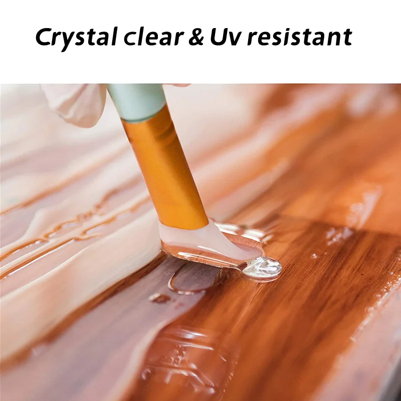 Liquid Transparent Clear Crystal Non Toxic Countertop Price of Epoxy Resin Crystal Clear for River Table