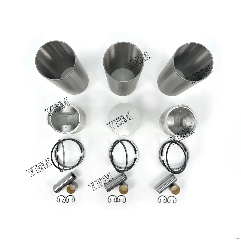High Quality D1302 Engine Liner Kit With Pistons Ring Set Cylinder Liner for Kubota