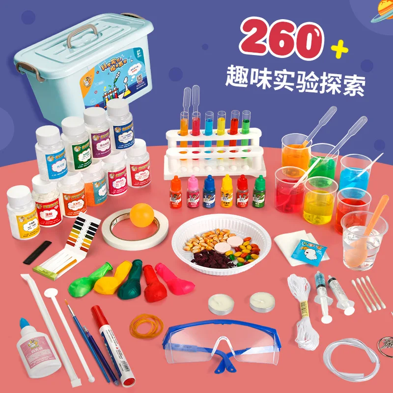 260 Pieces Science Experiments Craft Toy For Educational Interactive
