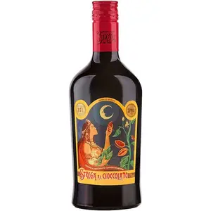 Premium 0.70 Lt Strega Chocolate Liqueur 6 Bottles Per Box Alcoholic Liquor