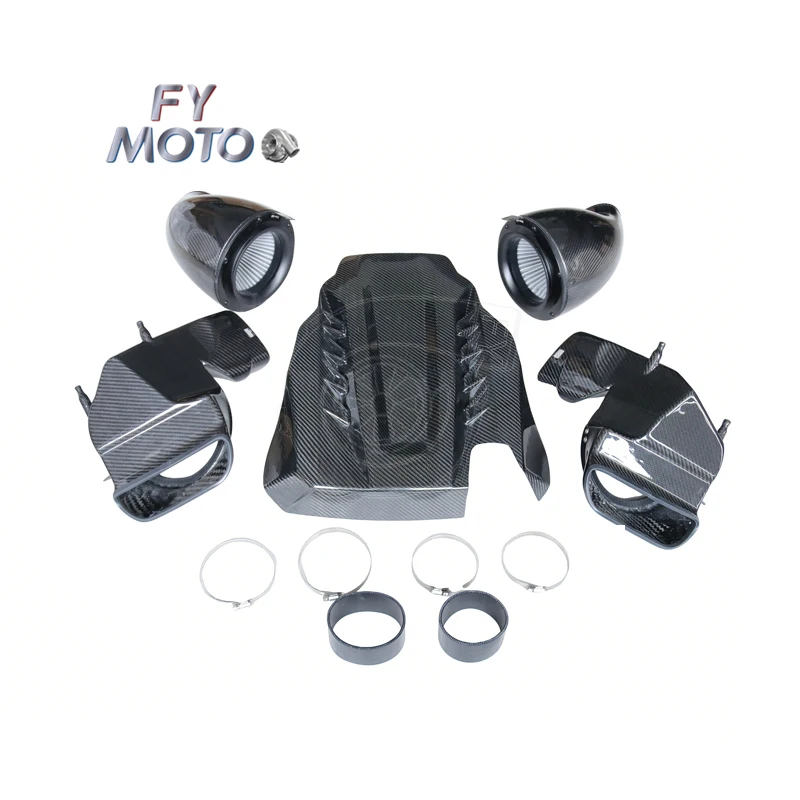 Carbon Intake System For BMW F9X X5M / X6M / G09 XM / M60I With Engine Cover