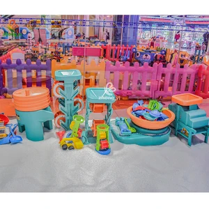 Factory Wholesales Indoor Playground with Sand Pool and Boat Kids' Play Center