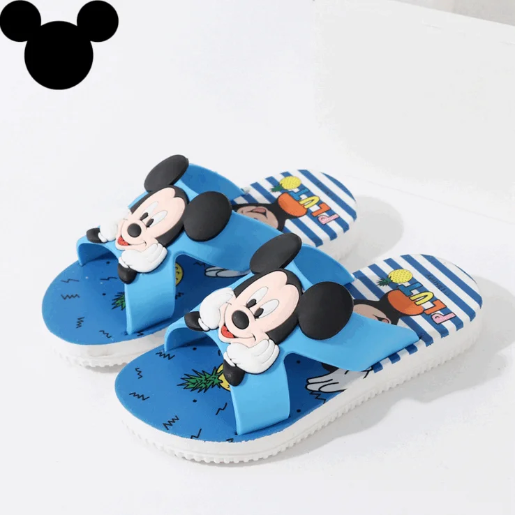Новые тапочки детская повседневная обувь детские шлепанцы летняя Нескользящая пляжная для мальчиков с героями мультфильмов оптовая продажа