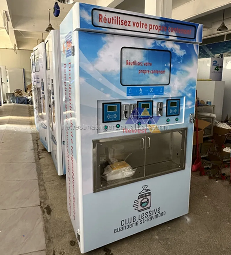 High Technology Liquid Detergent Dispenser Vending Machine Equipment