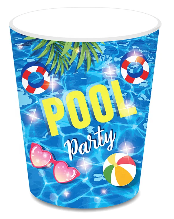 Strandball-Papierservietten – 60 Stück, 32 X 32 Cm Aufgeklappt, Für Sommerpartys, Pool & Grillabende