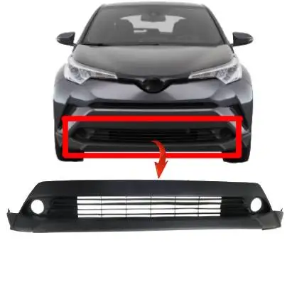 car front bumper lower grille for Toyota C-HR CHR 2018 2019 accessories body kit