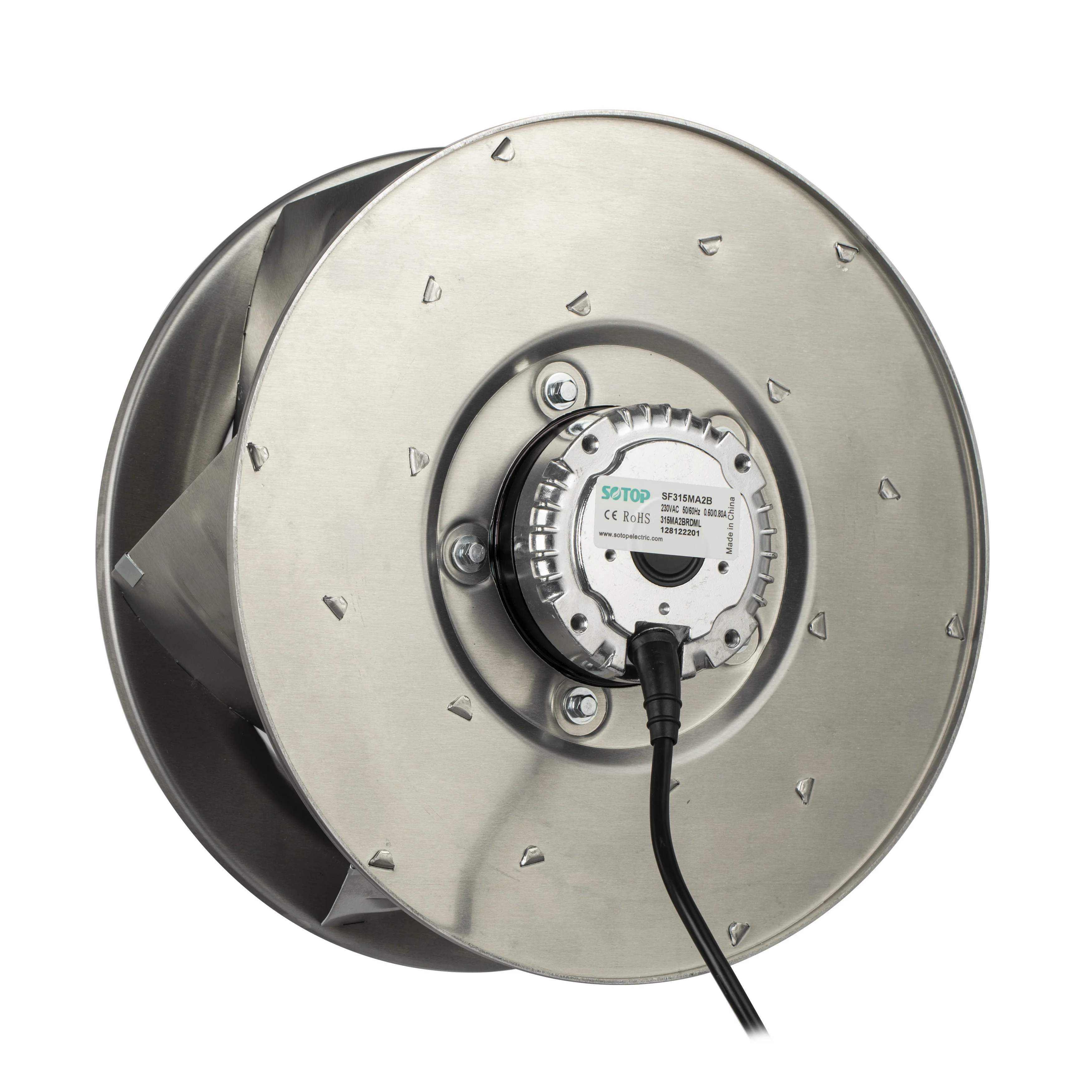 Reliable Explosion Proof Motor, Steel, 315mm, 1400CFM - detail 6