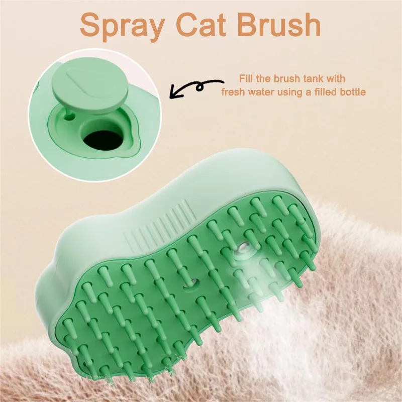 Direct Selling Recommend Comfortable Grip Instant Cleaning Pet Brush ...