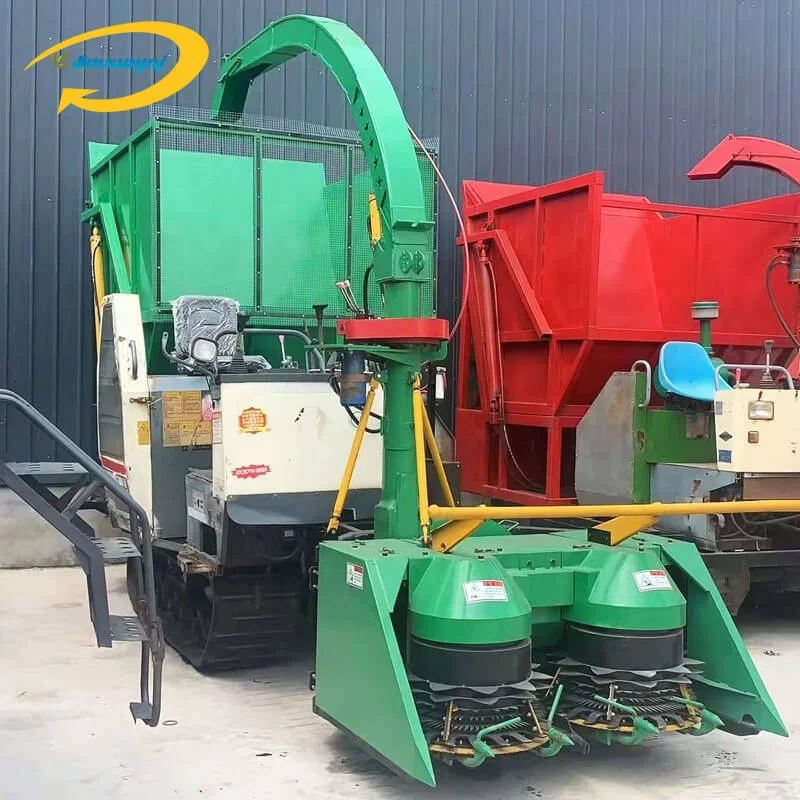 New model high quality forage straw sweet elephant grass harvester mini silage machine prices