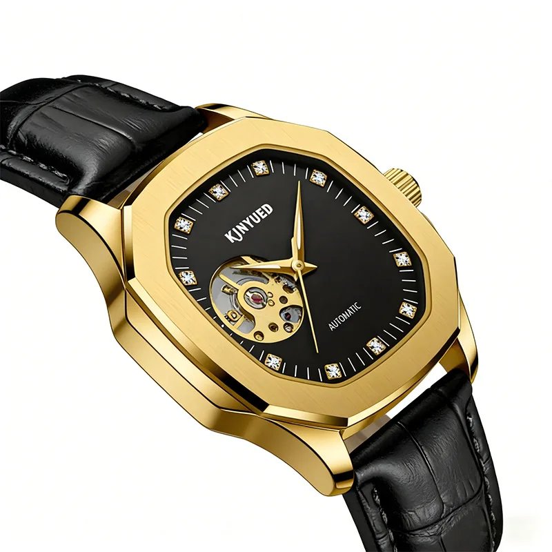 Square Skeleton Automatic Men's Watch OM-460775