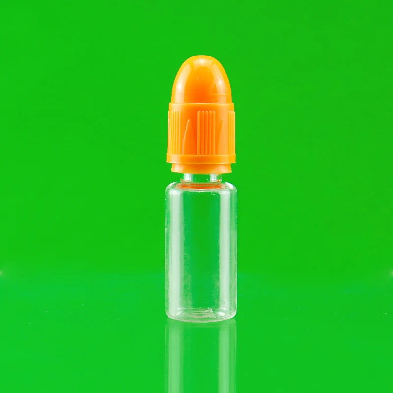 Industrial 5ml 10ml 15ml 30ml 50ml PET Plastic Dropper Bottles Child Resistant Cap Screw Oil Packaging Includes Box Logo Print