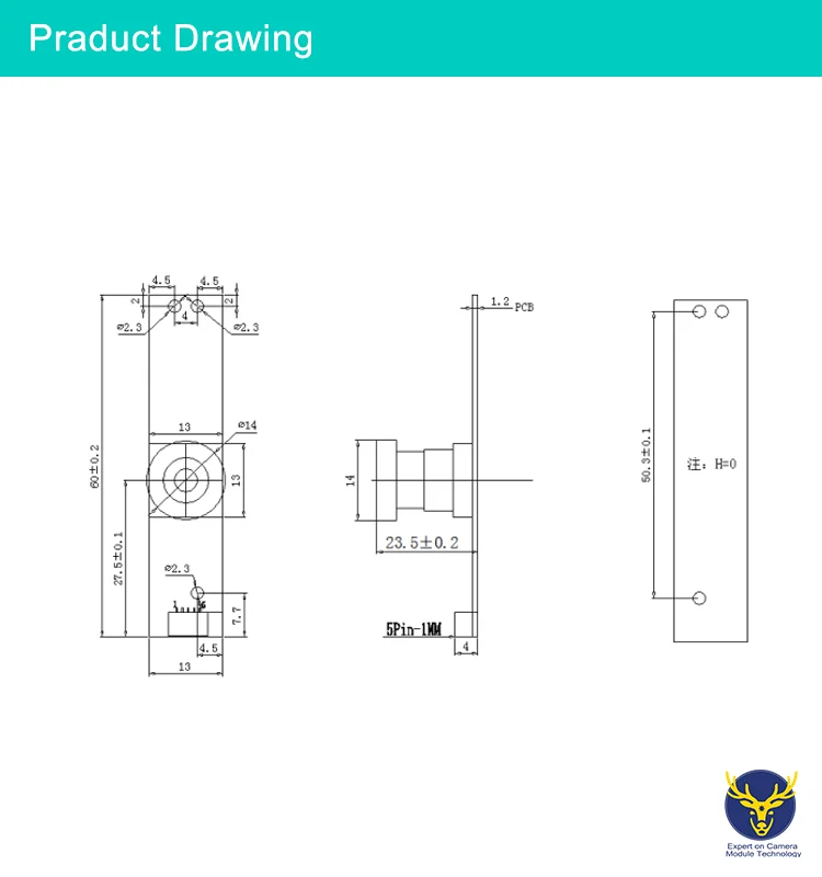 High Quality Stereo Mini Starlight 5mp 48mp Camera Module H264 Stabilized Ip Lens For Face Detection 6 H1d64f9e974ef437881dccaa11b075a36I