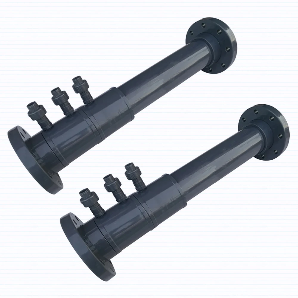 Пластиковый Дозирующий смеситель для водоочистки труб статический НПВХ