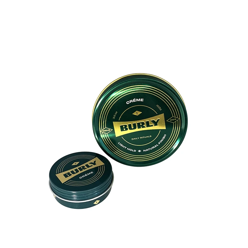 Custom Solid Perfume Balm Shampoo Soap Bar Packaging Metal Jar Aluminum Tin Jar Tin Box Containers 200ml with Screw Lid