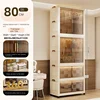 Transparent (2 armoires + 2 armoires pliantes)