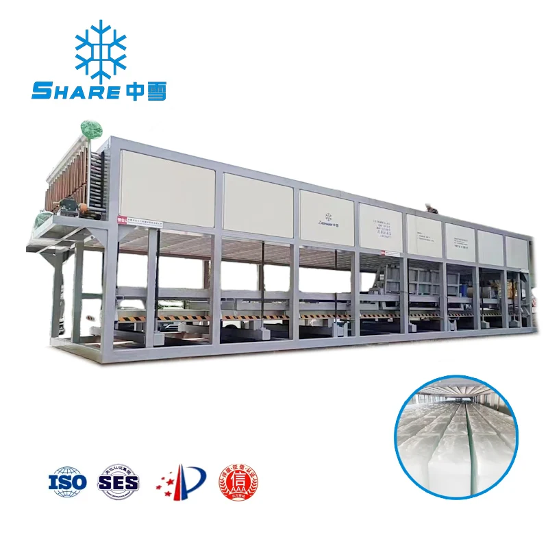 Large Scale Ice Block Plant, Ice Block Factory From China Low Price for Sale 50 Tons Per Day