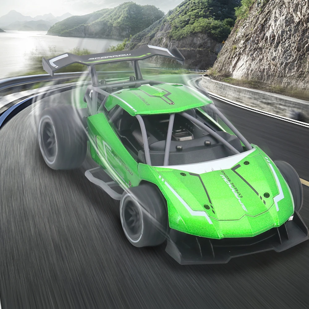 Huiye radio remote controlled electric car toy 1:16 electronic racing rc fast car mini for kids hobby remote control