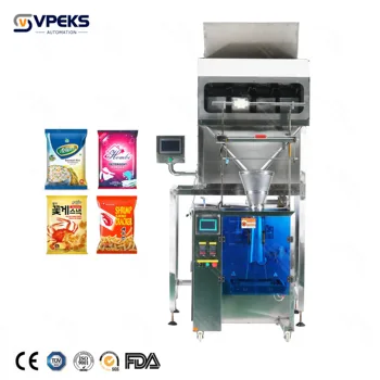 Vpeks High Speed 4 Head Automatic Weigher Filling Packing Machine For ...