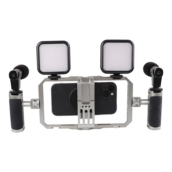KALIOU E062 New Arrival  CNC Processing Aluminum Alloy Mobile Phone Frame Camera Cage Photography Accessories detail image