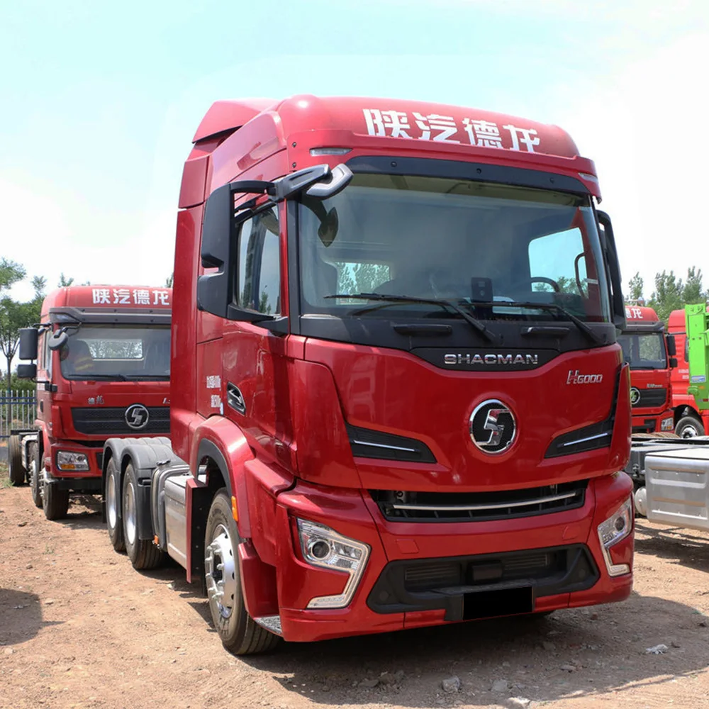 High Performance Shacman New <a class='inkey' style='color:blue' href='https://www.supertruckfactory.com/tractor-truck' target='_blank'>Tractor Truck</a> Price H6000 Weichai Engine 480HP Trailer Trucks Head For Sale factory