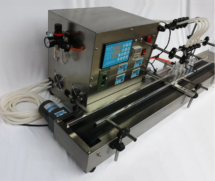 Автоматическая настольная машина для розлива жидкостей небольшого