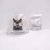 Silver Mickey-mouse-head-shape glitter