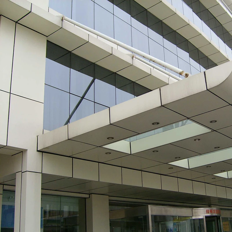 Hyperbolic Panel Curtain Wall Aluminum Veneer Perforated Aluminum Curtain Wall Aluminum Unitized