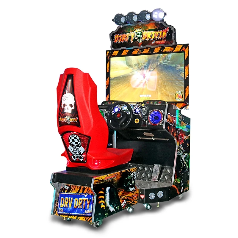 One Player Car Racing Game Machine
