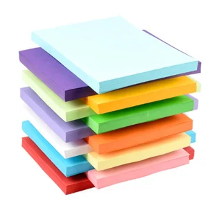 Recyclable DIY Handmade A4/A3 Woodfree Colorful Printing Copy Paper Various 70g-230g150g 180g230g Mixed Color Handmade