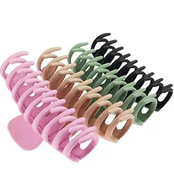 CANYUAN10.5cm Best seller custom fashion acetate large hair clips classic tortoise 10.5cm hollow out hair claws for women