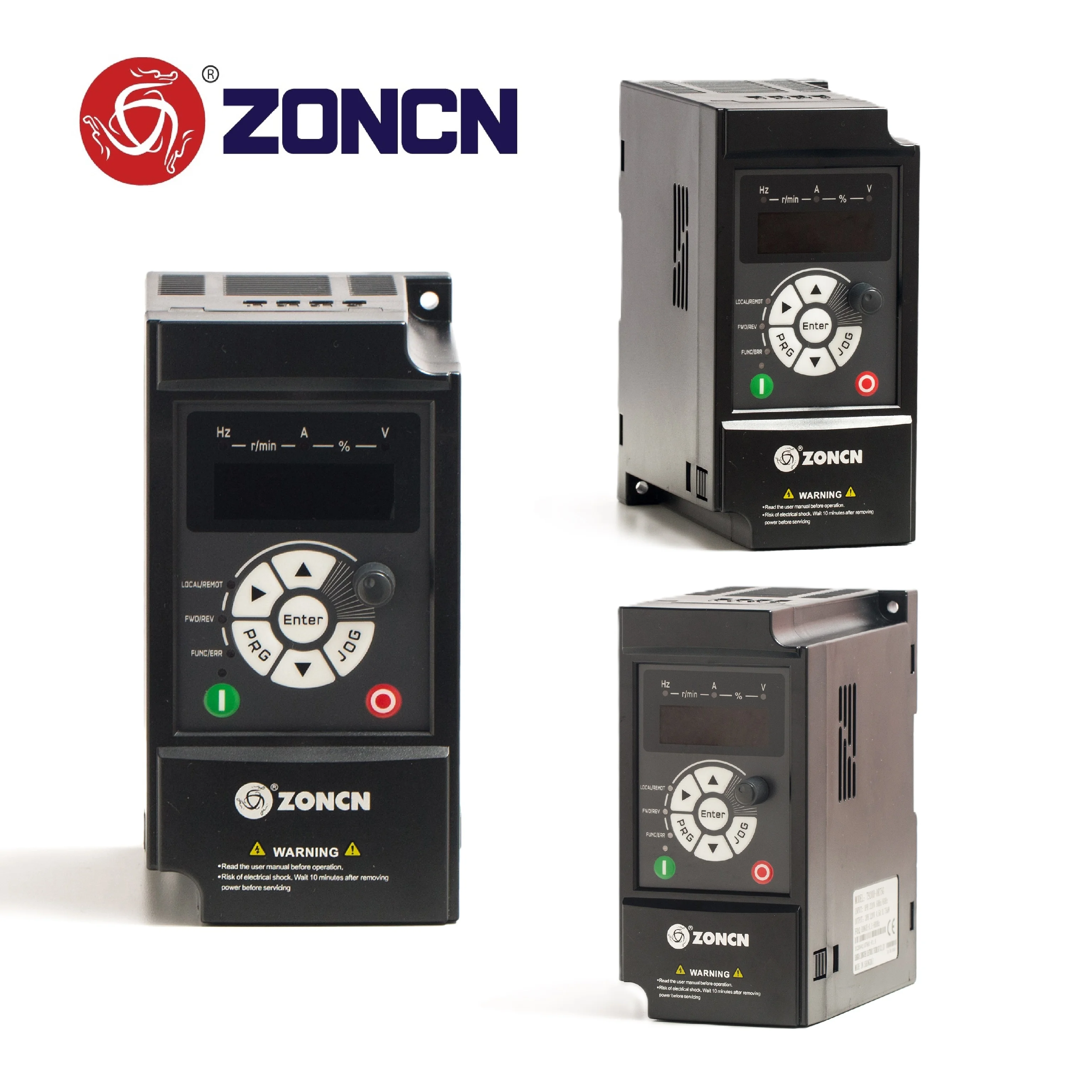 ZONCN VFD Inverter 5HP 220V Single Phase 3.7kW 50/60Hz for AC Induction  Motor