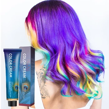 OEM Private label Professional hair dye colour permanent organic Hair Color cream with popular colors Hair Dye Manufacturers