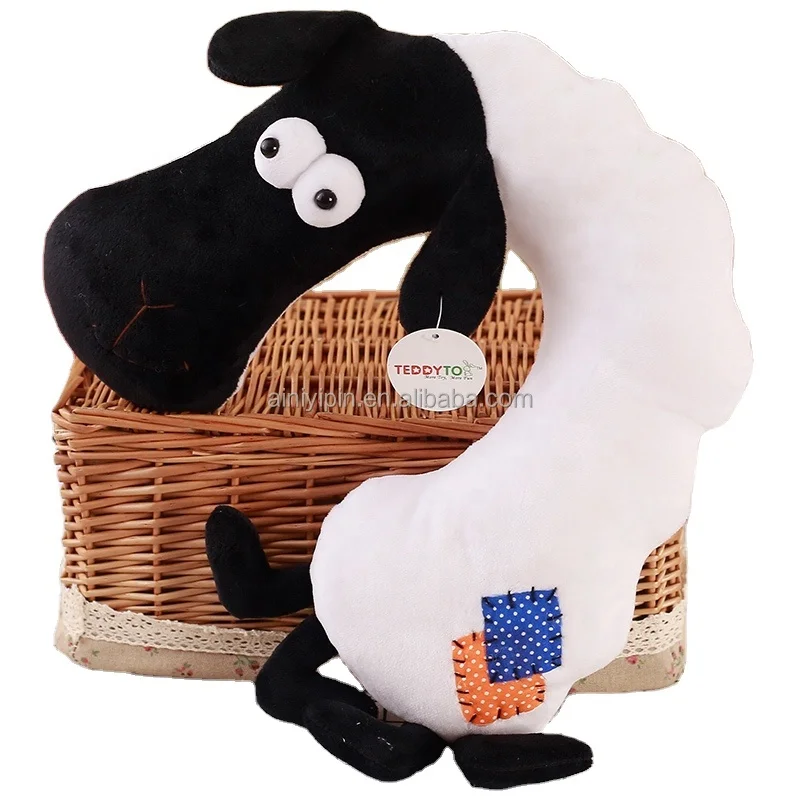 Elephant U-shaped Neck Pillow Pp Cotton 