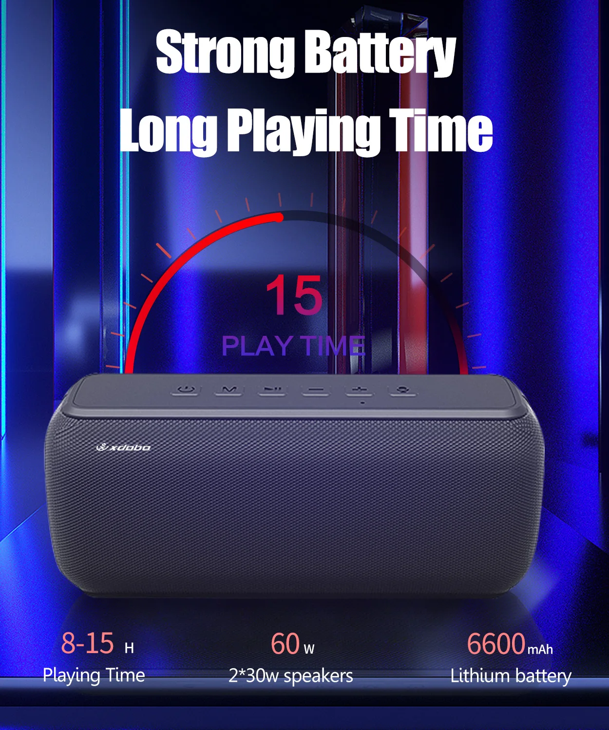 2021 XDOBO Official Manufacturer Mini Portable Wireless Bluetooth Outdoor Home Theater Speaker Waterproof Speaker - ANKUX.COM