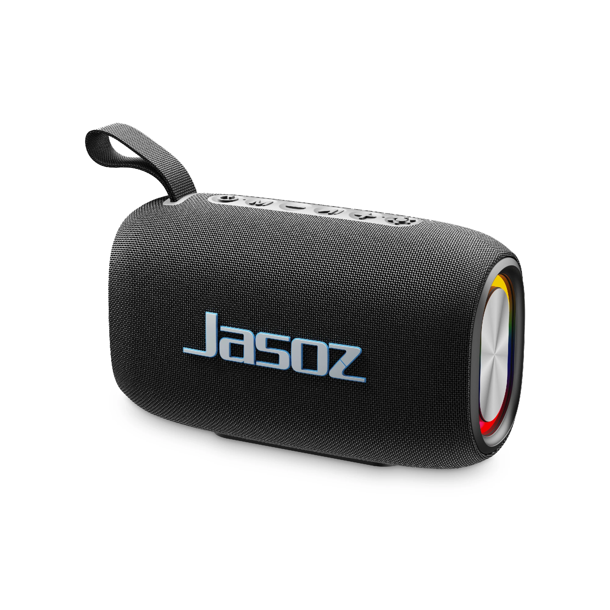 Mini Speaker Bluetooth 20 Watt with FM Radio Rechargeable Waterproof RGB Light 360 Surround Speakers for Home TV Car