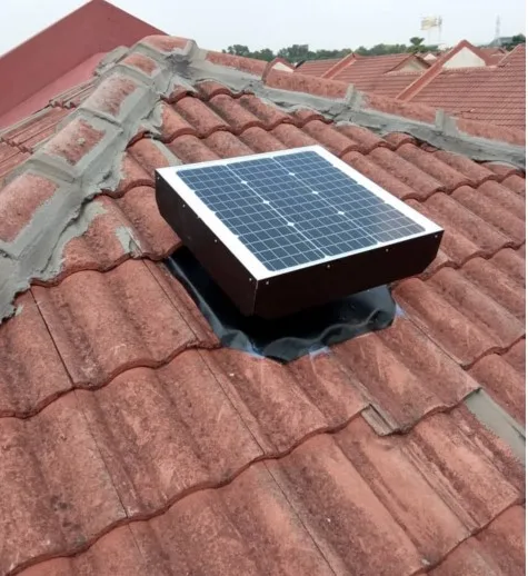 Solar Powered Attic Fan, 12v, 18v, 24v, Brushless - detail 6