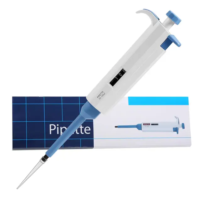 Laboratory Micropipette Manual Adjustable Pipette Single Channel Pipettor Micro Pipettes