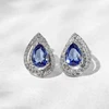 18K White Gold-Sapphire