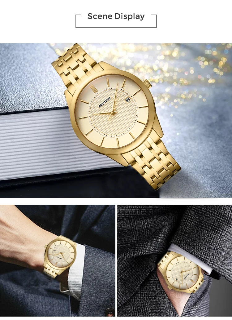 Custom Pyramid Press Texture Dial No Brand Minimalist Men Wrist Watch Import Japan Movt Original Gold Man Watches 2021 for Sale