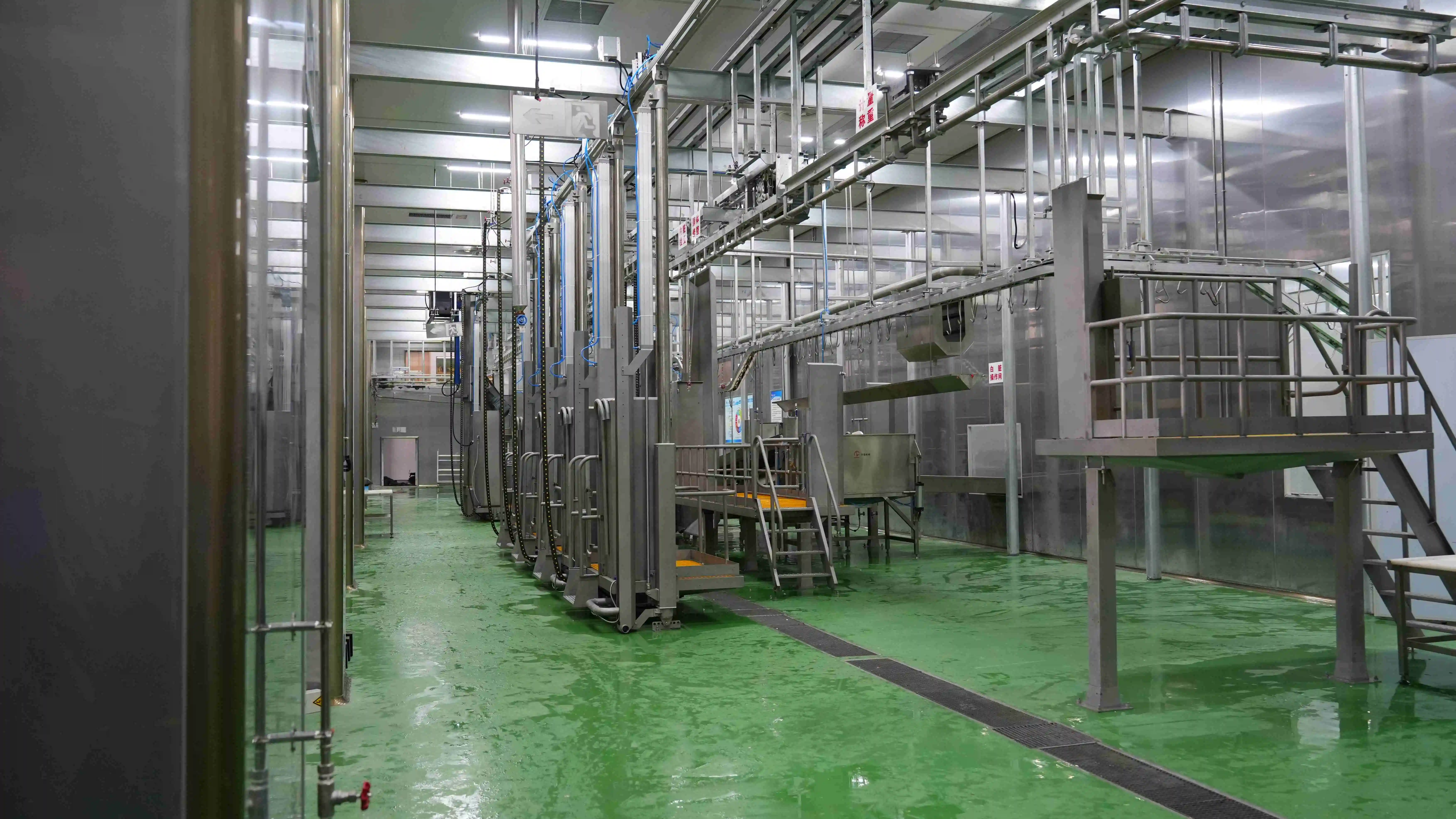 Large cattle slaughtering production line equipment, suitable for beef processing plants