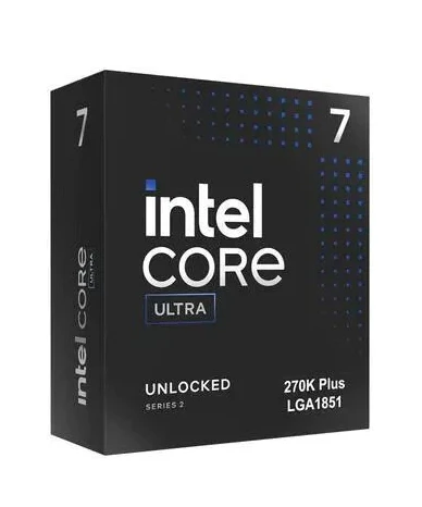 Intel Core 7 270K Plus Overclocked Boxed Processor, 24 Cores (8 P Cores + 16 E Cores), up to 5.5 GHz PC Processor