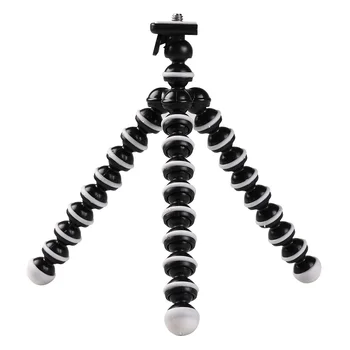 KALIOU Octopus ABS Plastic Mini Removable Panel Deformable Flexible Tripod for Smartphone Camera Stand Holder