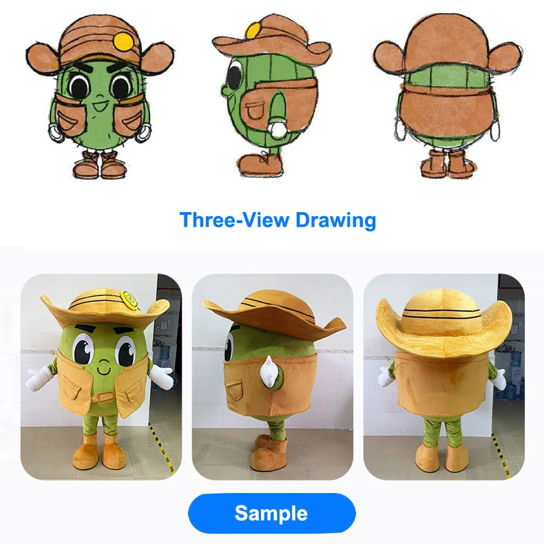 Kinqee High Quality Custom Mascot Inflatable Cartoon Adult Cosplay Festival Halloween Christmas Holiday Character Mascot Costume