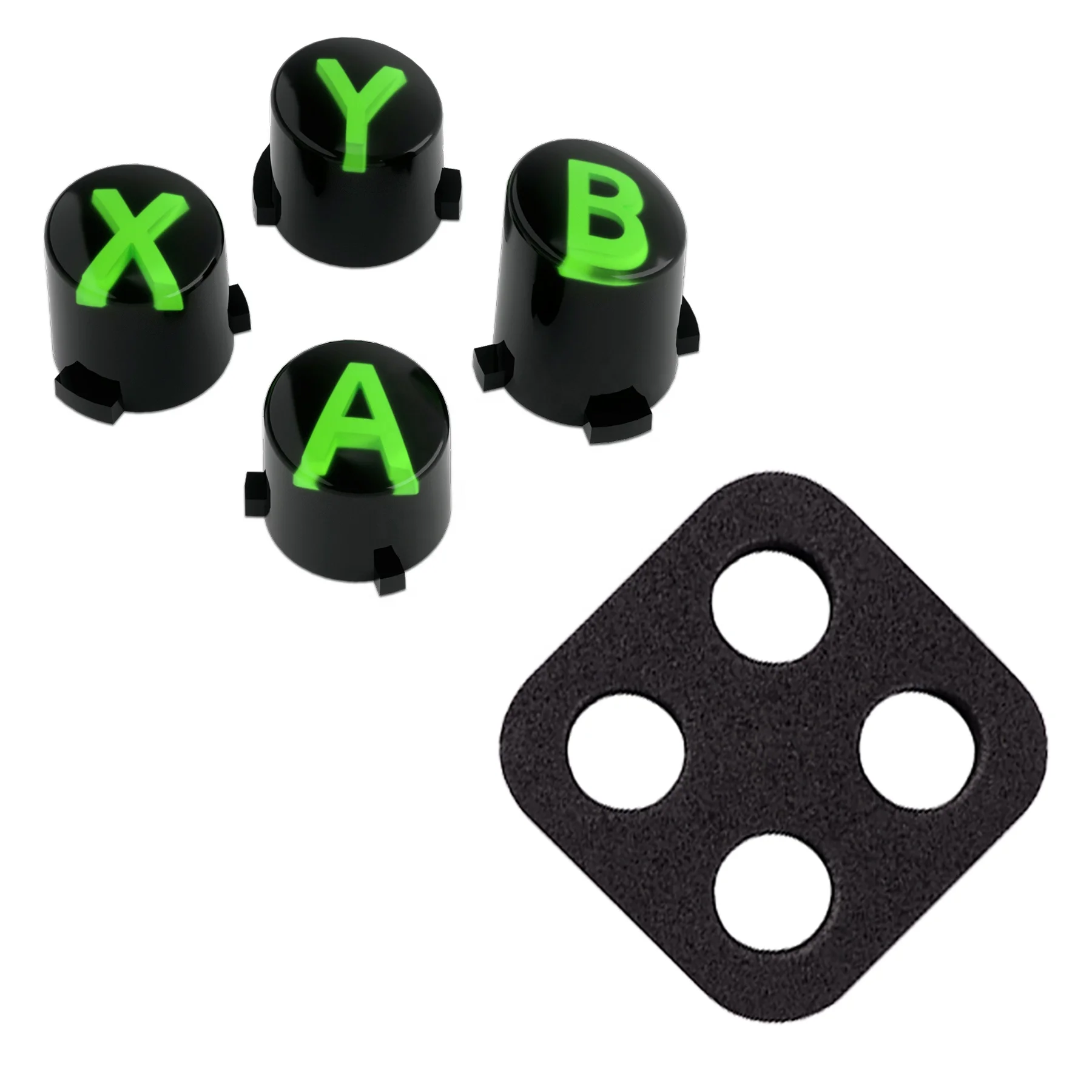 1 set di pulsanti ABXY originali da sostuire per XBOX ONE X 1 set di pulsanti ABXY originali da sostuire per XBOX ONE X
