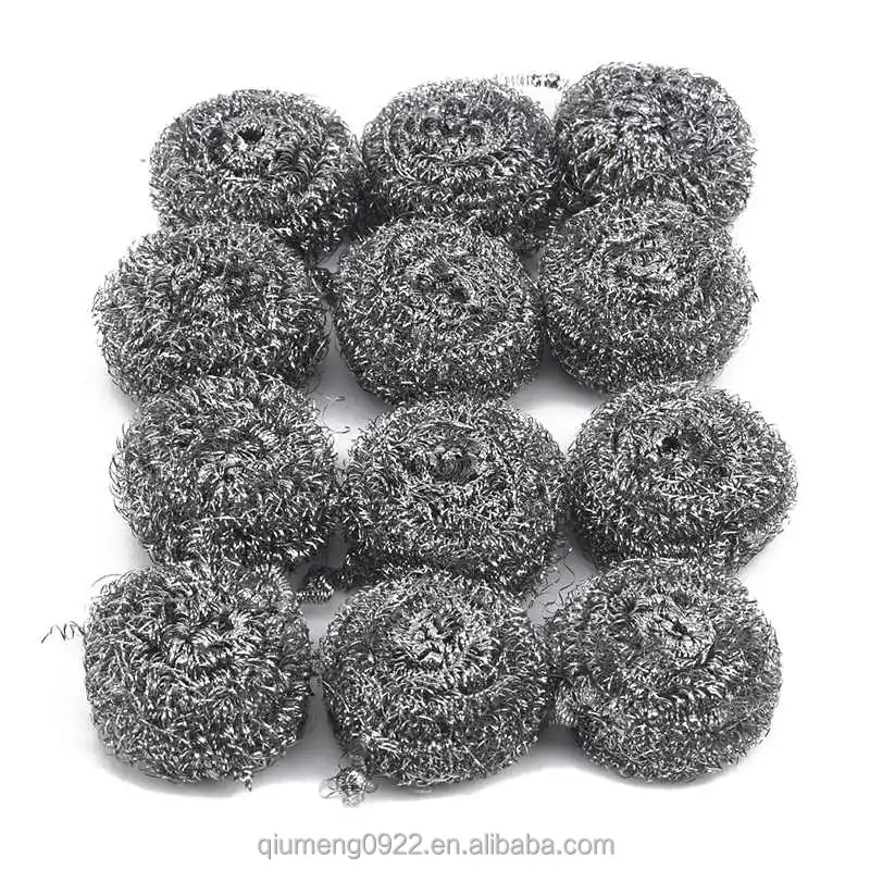 6pcs/set Stainless Steel Wire Cleaning Balls, Anticorrosive